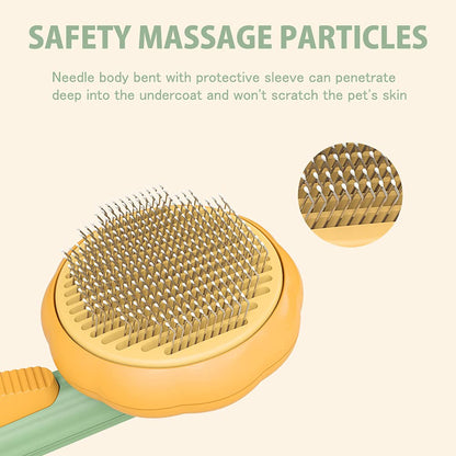 Globify™ Self-Clean Grooming Brush